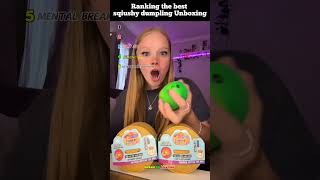 Ranking the funniest squishy Dumpling Unboxing 17 🫎😤 moments #squishy #funny #toys #shorts