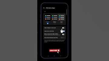 Realme Me Dark Mode Ke Saath Wallpaper Kaise Set Kare? | Auto Dark Wallpaper Trick | #realme #shorts