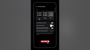 Realme Me Dark Mode Ke Saath Wallpaper Kaise Set Kare? | Auto Dark Wallpaper Trick | #realme #shorts