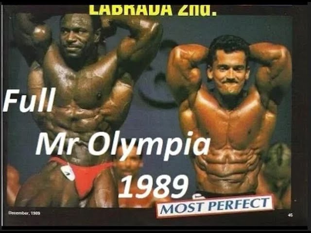 MR OLYMPIA 1989 Lee Haney Lee Labrada - YouTube
