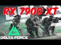 Delta Force Benchmark | RX 7900 XT Performance Test – Ultra Settings 1440p