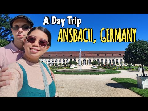 H&K Travel Vlog: What to See in Ansbach, Germany (Orangerie, Schloss, Hofgarten Ansbach & City Tour)