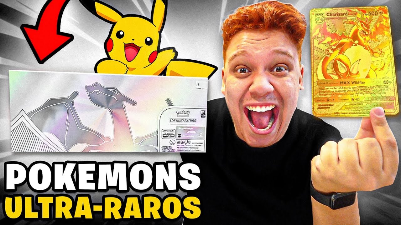 INCRÍVEL! EU ENCONTREI A CARTA MAIS RARA DE POKÉMON DE TODOS OS TEMPOS!  (R$1.000.000) 