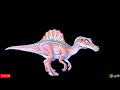Dinosaurs 3D Hologram Video - Stegosaurus, Triceratops, Tyrannosaurus