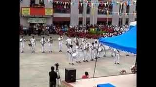 Video thumbnail of "Pancaragam Sekolah Henry Gurney Melaka di SMK Saujana Impian (2013)"