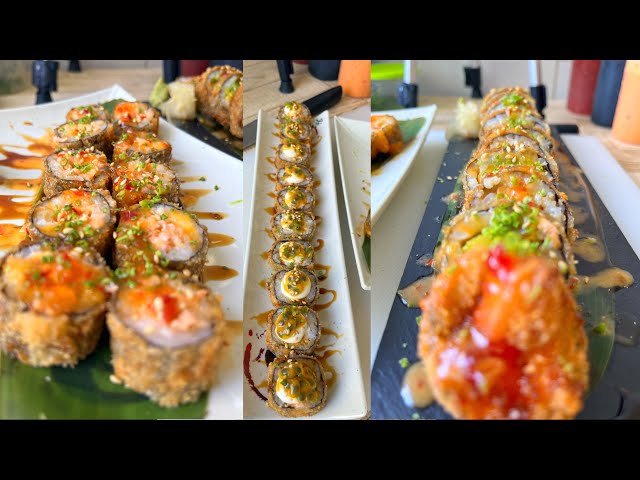 How to make Your Own Tempura Fried Sushi Roll - Jen Around the World