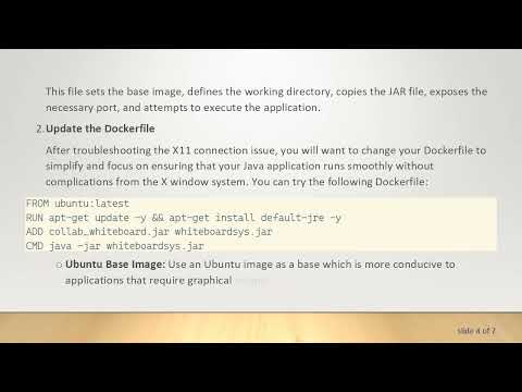 Running a Java GUI Application in Docker: A Step-by-Step Guide to Success