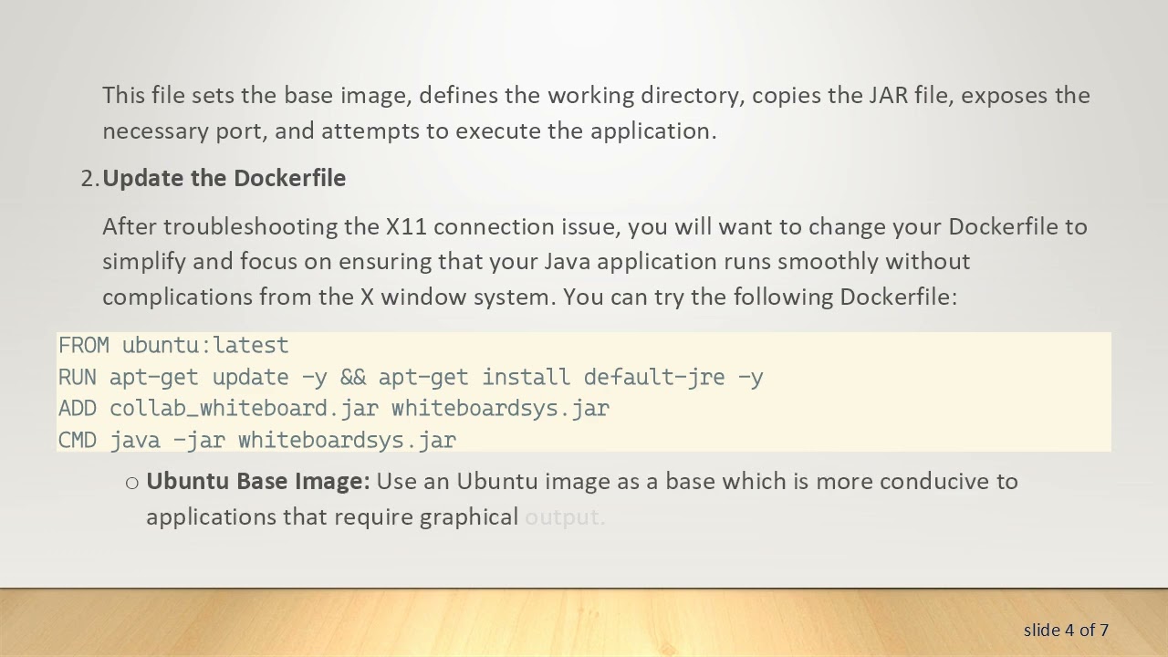 Running a Java GUI Application in Docker: A Step-by-Step Guide to Success