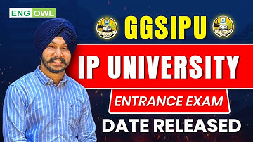 🚀 GGSIPU Entrance Exam Date OUT! | IP University Admissions 2025 📢 Mahinder Sir | #theenglishowl