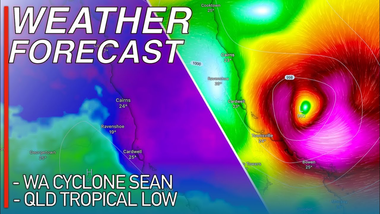 A Strong Tropical Low is Forecast to Lash North Queensland with Heavy ...