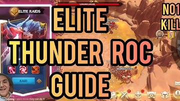 ELITE Thunder Roc Guide - N01 server 46 first kill - Call of Dragons