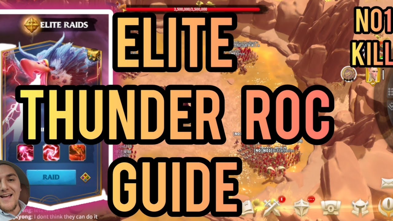 Thunder Roc ELITE Thunder Roc Guide - N01 server 46 first kill - Call of Dragons ...
