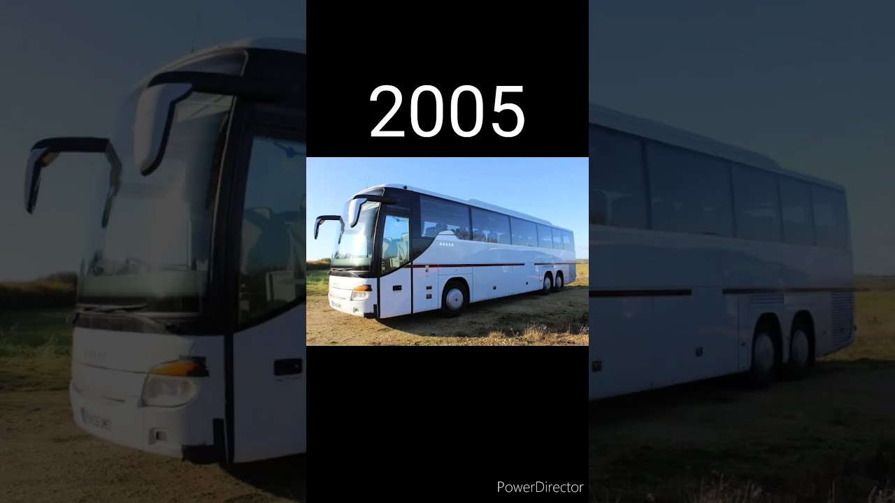 Evolution Of Setra 1951 2023 Short