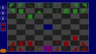 ATARI ST LASER CHESS By Mike M Duppong LOW RES Neon Lights Menu Disk 12 1993 01 22 Neon Lights STE
