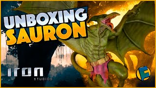 UNBOXING + REVIEW SAURON BDS ART SCALE 1/10 | IRON STUDIOS