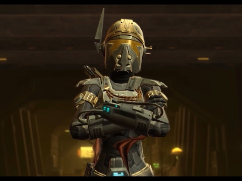 star wars, female bounty hunter, cinematic playthrough, no gameplay, Lights...