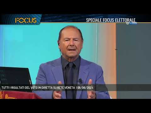 TUTTI I RISULTATI DEL VOTO IN DIRETTA SU RETE VENETA  | 08/06/2024
