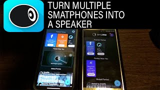 How to turn your smartphone into a speaker using the app Amp Me screenshot 3