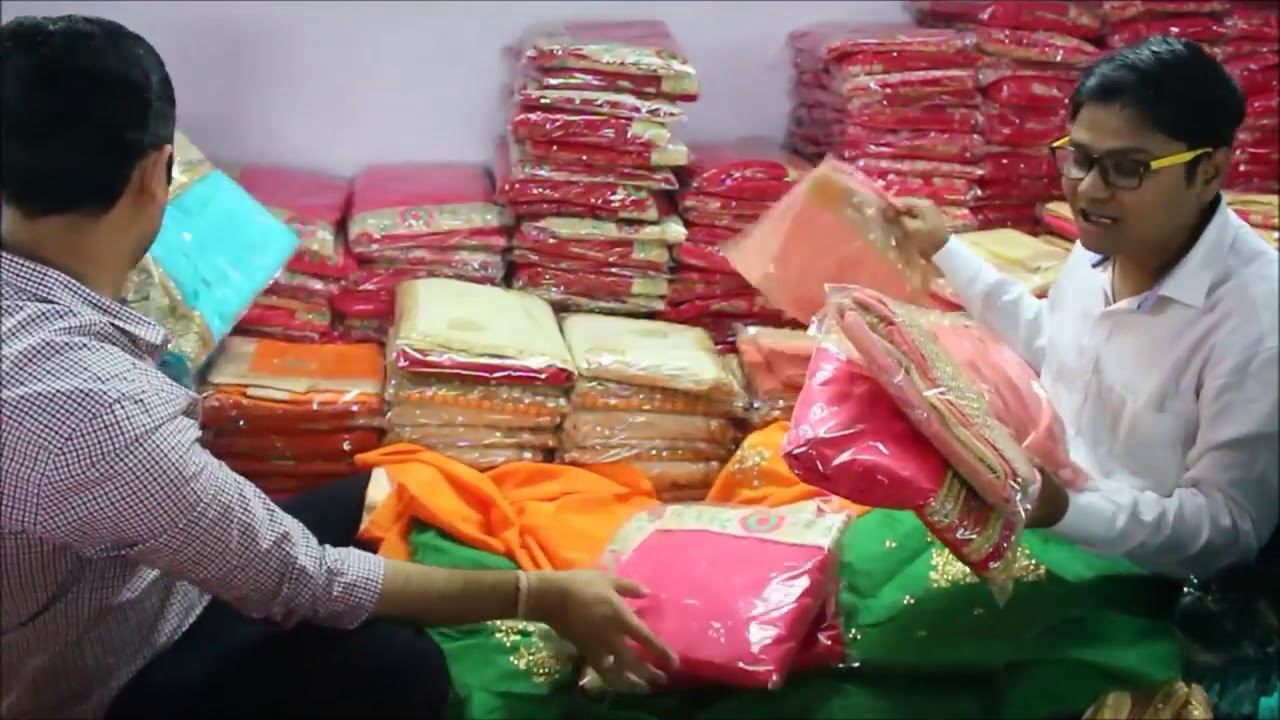 Biggest saree manufacturer in surat Must watch YouTube