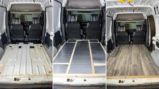 How I Installed Laminate Flooring in my Cargo Van by DualEx 125,383 views 1 year ago 14 minutes, 1 second