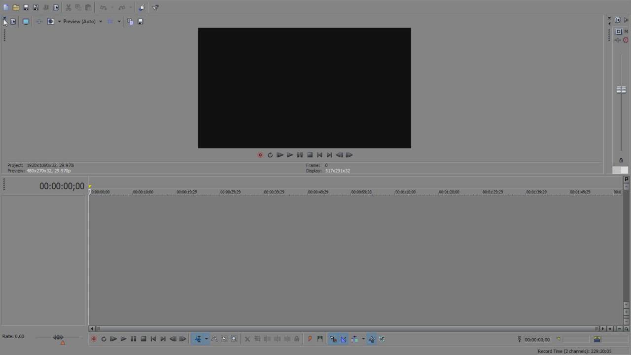 How to get Preview windows back Sony Vegas Pro 13 - YouTube