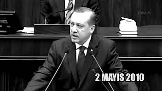Başbakan Erdoğan 2010 ve 2014 yılında 1 Mayıs ve Taksim Meydanıyla ilgili iki farklı açıklaması