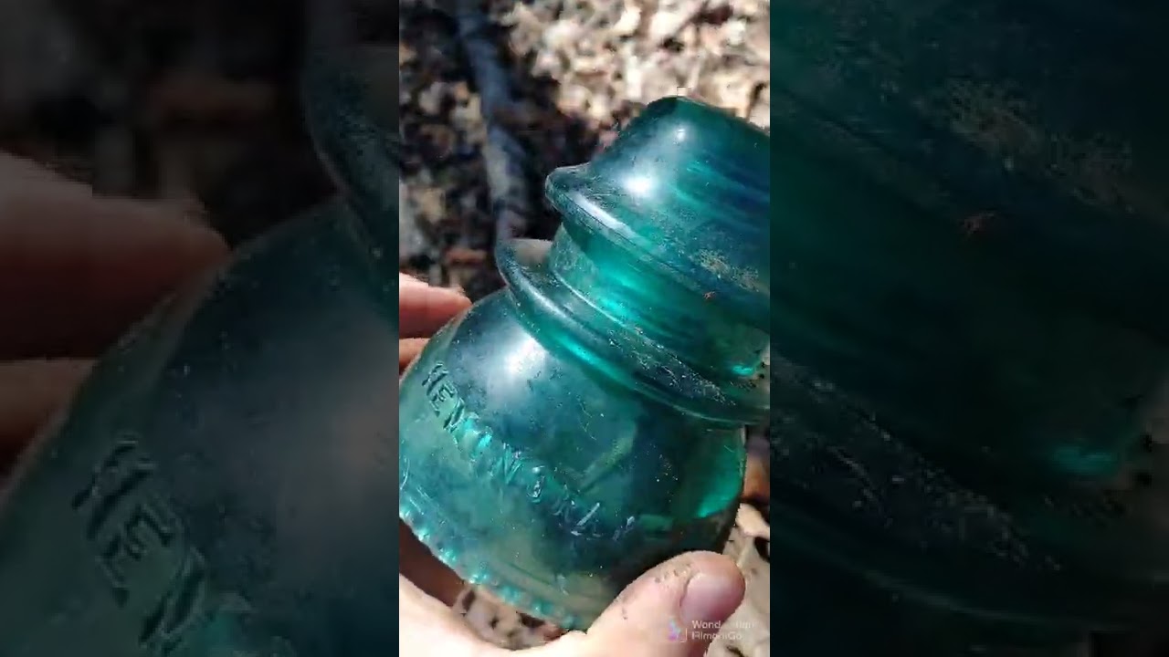 Insulator hunting on the Frisco near Davenport, Oklahoma