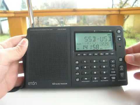 Eton G3 Globe Traveler - SSB 20m - YouTube