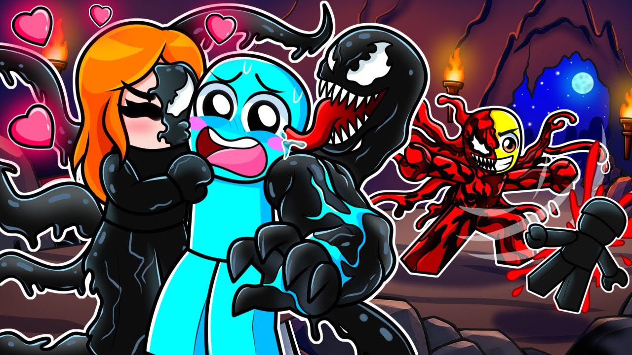 Evolucionando como VENOM para LIGAR con CHICAS en Roblox…