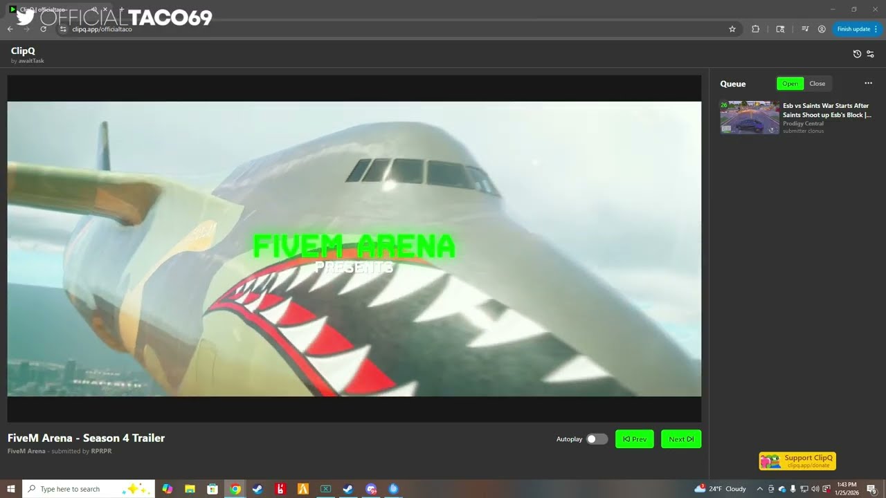 Taco reacts to Season 4 Arena Trailer | Prodigy RP 2.6