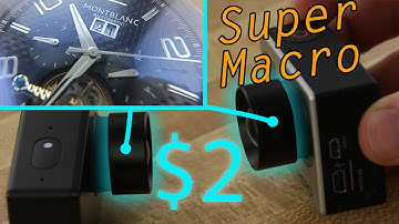 DIY GoPro Macro Lens for under $2!