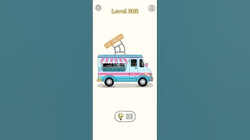 DOP Level 302 Ice Cream Bus Game Solution Draw One Part Shorts Games Play #gaming #games #dop
