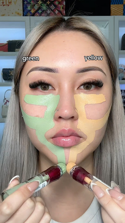 Green vs yellow colour corrector??