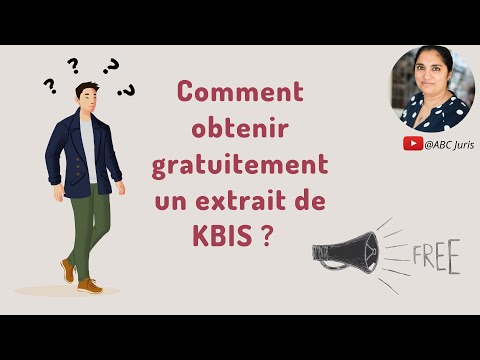 ??‍? Comment obtenir GRATUITEMENT un extrait de KBIS pour les entrepreneurs (2021) ? monidenum.fr