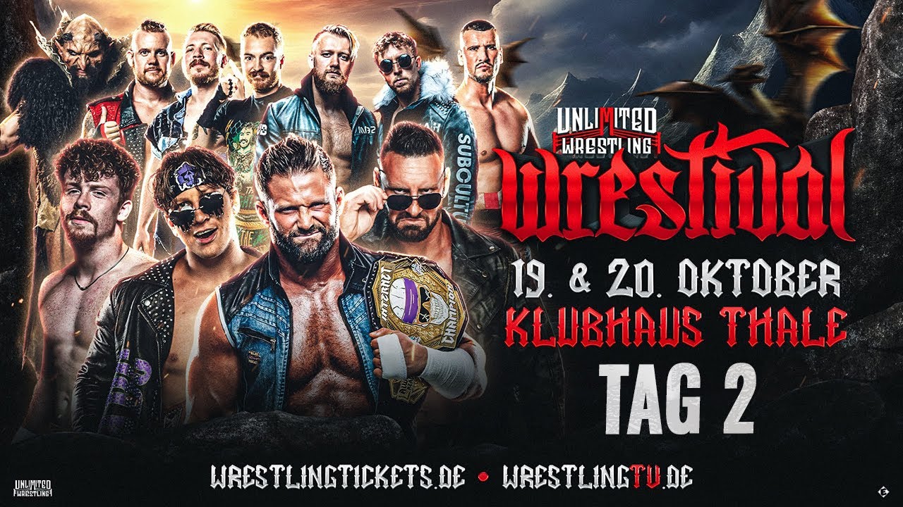 Unlimited Wrestling WRESTIVAL 2024 | Tag 2 | Komplette Show [DE]