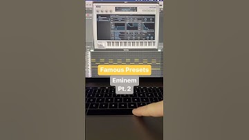 FAMOUS PRESETS #101: "Eminem" Pt. 2 ... 🤖 you know both? 👀