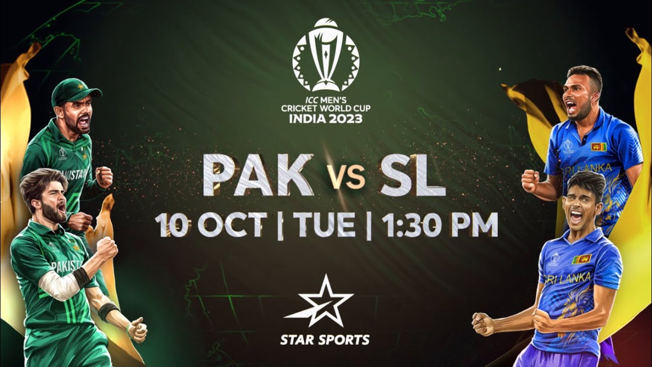 CWC 2023 | Asian Giants PAK & SL Battle on the Biggest Stage - YouTube