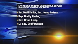 Top Georgia leaders voice support for Savannah Harbor deepening