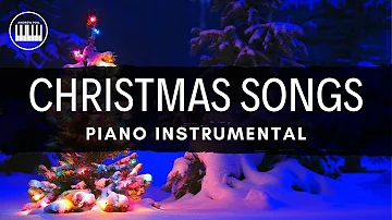 [1 Hour]CHRISTMAS SONGS PIANO INSTRUMENTAL | RELAXING CHRISTMAS MUSIC | PIANO MEDLEY