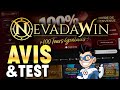 Nevadawin casino  avis  test bonus 1000