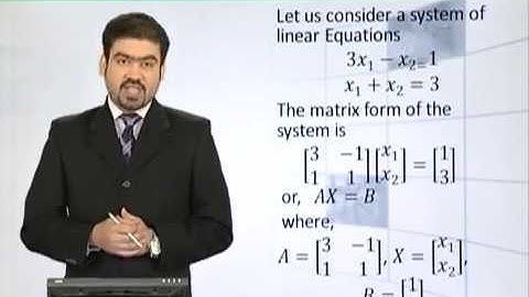 Math - Fsc Part 1 Chapter 3 Solution of Two simultaneous Linear Equations - Math