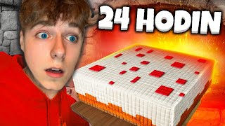Přežil Jsem 24 Hodin na Minecraft Jídle !?