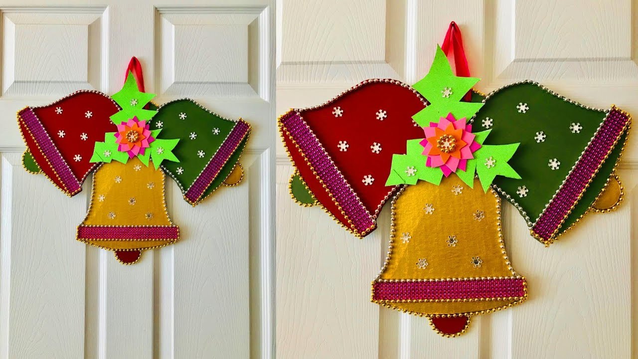 DIY Jingle Bell Christmas Decorations And Crafts to Convey The Christmas  Spirit - family holiday.net/guide to family holidays on the internet