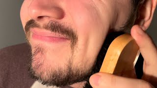 [Lo-Fi ASMR] Beard Brushing