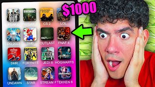 Probé LOS 100 JUEGOS MÁS CAROS de CELULAR !! *increible* | TheDonato