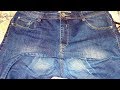 Farmer ülep foltozása -  How to repair jeans