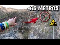 Me enfrento a UNA MONTAÑA INFERNAL DE 65 METROS⛰️ | Parkour Vlog