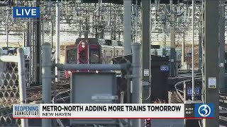 VIDEO:More trains added to Metro-North service