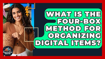 What Is The Four-Box Method For Organizing Digital Items? - Your Organization Mentor