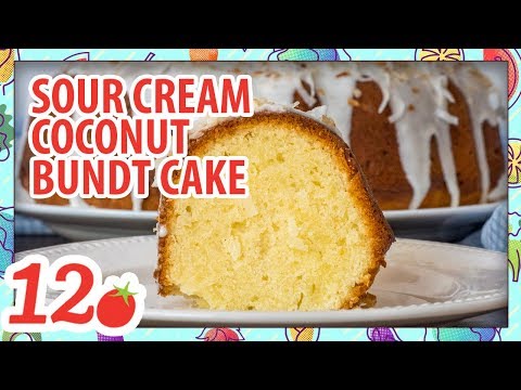 How to Make: Sour Cream Coconut Bundt Cake Recipe